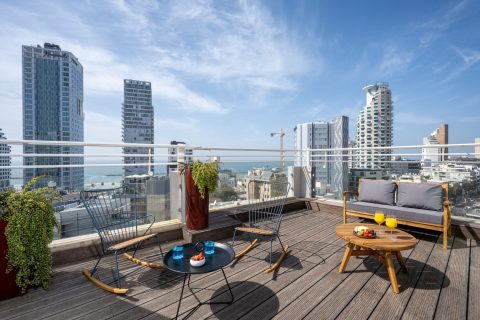 Tel Aviv Hotel Rooms - Penthouse Suite