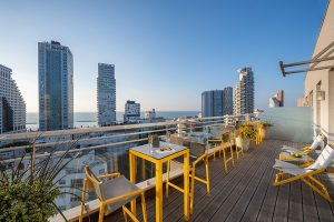 Tel Aviv Beach Hotel Terrace